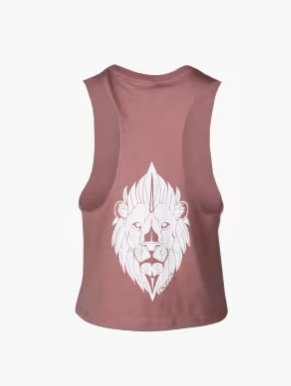 Rogue - Lauren Fisher Lion Womens Crop Tank - Picture 2 of 7